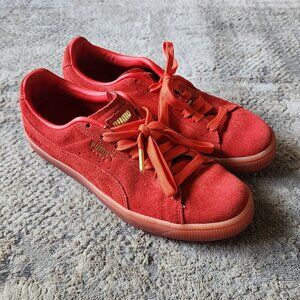 Puma Suede Youth Size 6 C Haribo Red Jr Gummy Bear #382854-01